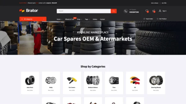 Brator - Auto Parts Shopify Theme - Image 2