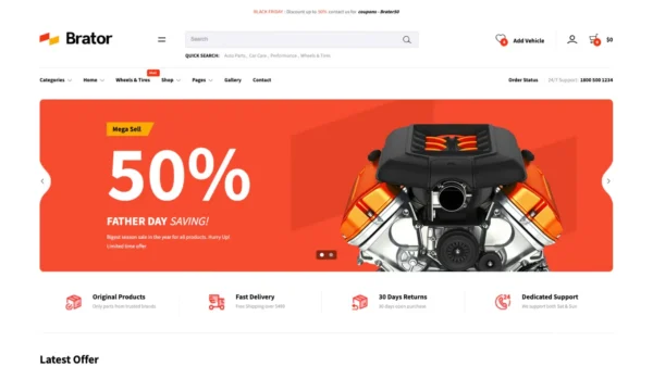 Brator - Auto Parts Shopify Theme - Image 5