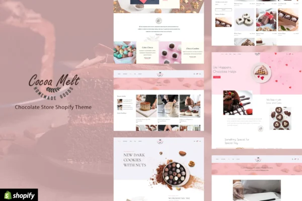 Chokee - Cakes, Sweets & Chocolate Shopify Theme