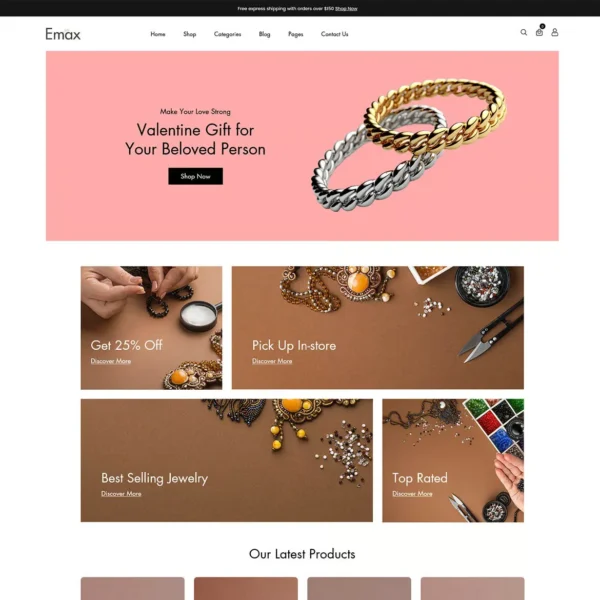 Emax - Jewelry Shopify Theme - Image 2