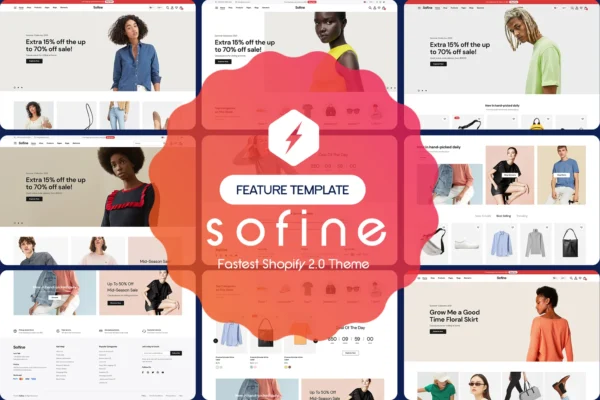 Sofine - Clean, Versatile, Responsive Shopify Them