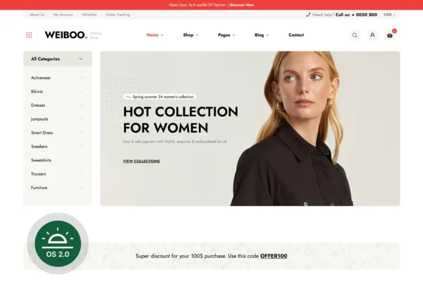 Weiboo ? Multipurpose Shopify Theme