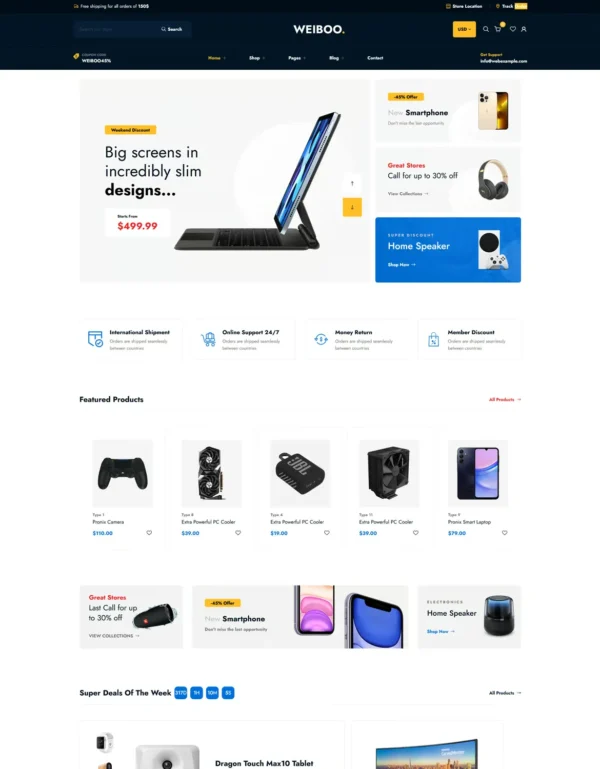 Weiboo ? Multipurpose Shopify Theme - Image 3