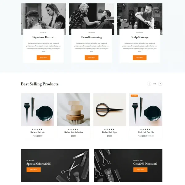 Barbro - Barbershop & Hair Salon Shopify Theme - Image 4