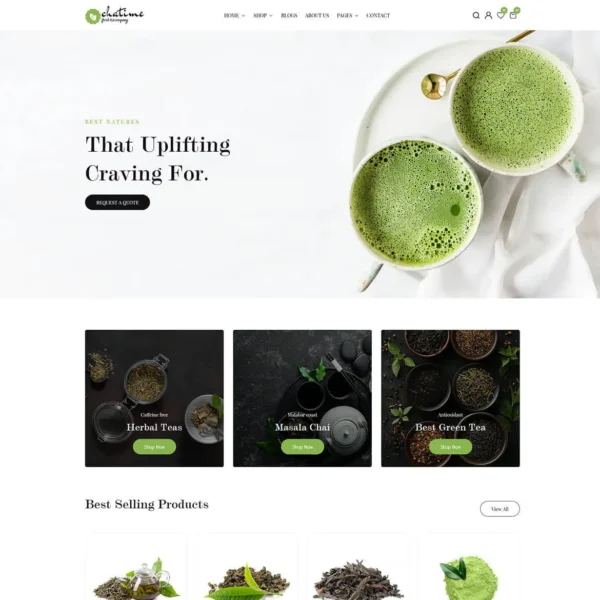 Chatime - Matcha & Organic Tea Store Shopify Theme - Image 2