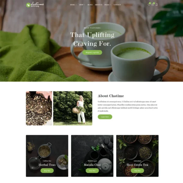 Chatime - Matcha & Organic Tea Store Shopify Theme - Image 3