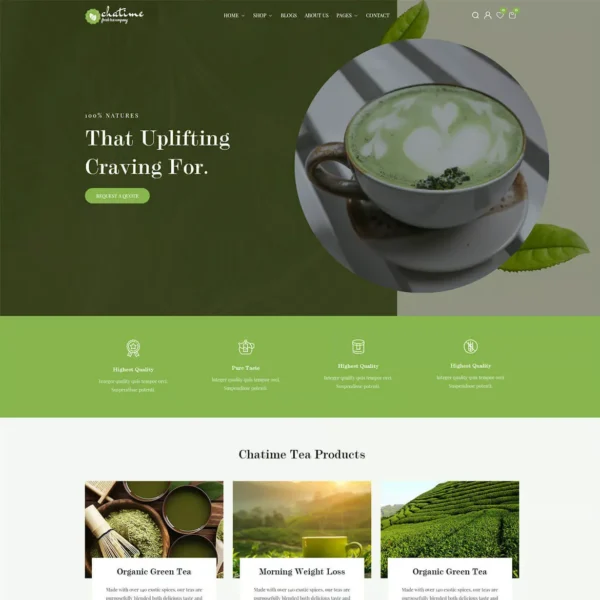 Chatime - Matcha & Organic Tea Store Shopify Theme - Image 8