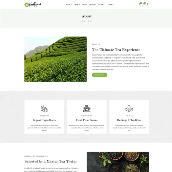 Chatime - Matcha & Organic Tea Store Shopify Theme - Image 5
