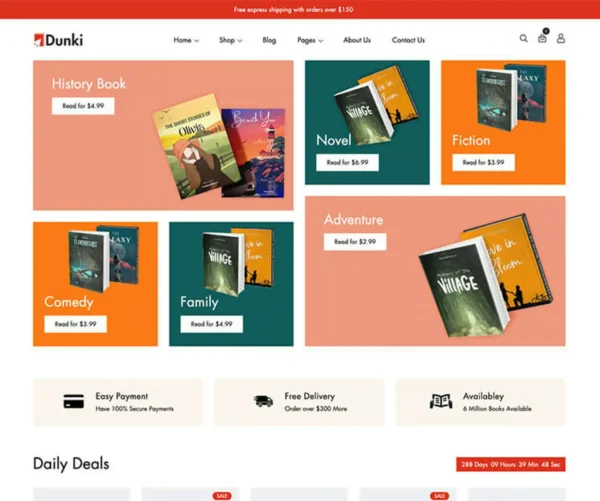 Dunki - Book Store Shopify  Theme - Image 6