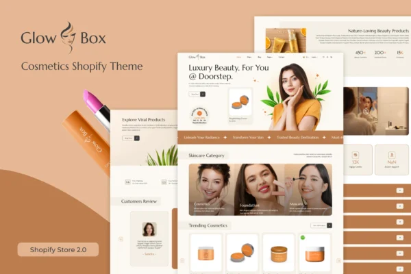 Glowbox - Cosmetics Shopify Theme
