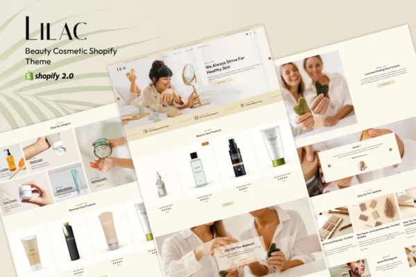 Lilac - Beauty Cosmetic Shopify Theme